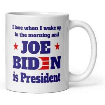 Biden Morning Coffee Mug - Love Waking Up with Joe