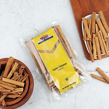 Rani Ceylon Cinnamon Sticks 7oz - True Ceylon Flavor | Vegan & Gluten-Friendly