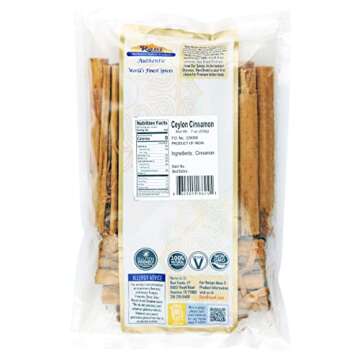 Ceylon Cinnamon Sticks 7oz - True Flavor & Quality