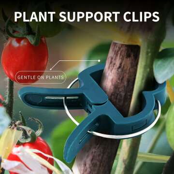 20 Gardening Clips for Plant Support - Ram-Pro