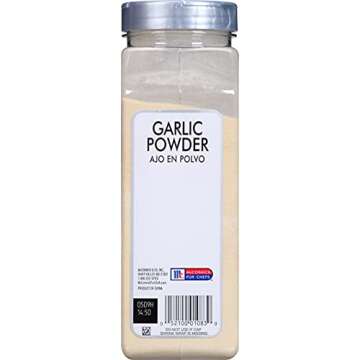 McCormick Culinary Garlic Powder, 21 oz - One 21 Ounce Container Garlic Powder Seasoning, Culinary Grade Seasoning Perfect for Recipes With Garlic Flavor