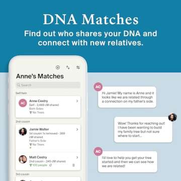 AncestryDNA Genetic Test Kit + 3-Month Ancestry World Explorer Membership: DNA Ethnicity Test, Find Relatives, Family History, Complete DNA Test, Ancestry Reports, Origins & Ethnicities, 1 Kit