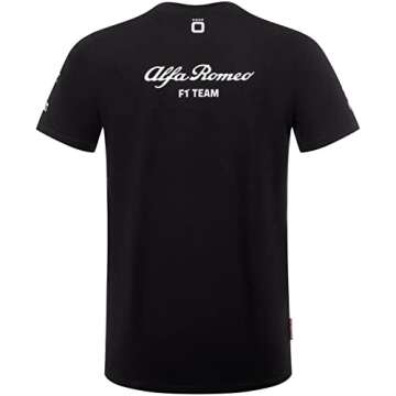 Alfa Romeo Racing F1 2023 Men's Team T-Shirt Black