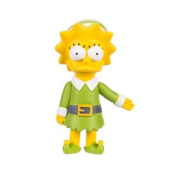 Disney The Simpsons Advent Calendar Holiday 2024-24 Days of Surprises with Mystery Characters and Accessories! Approximately 1.5” Inch Scale Action Figures