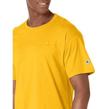 Champion Classic T-Shirt in Team Gold - Size Large