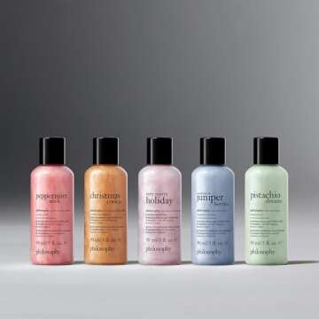 philosophy 5-pc shower gel wishlist holiday gift set