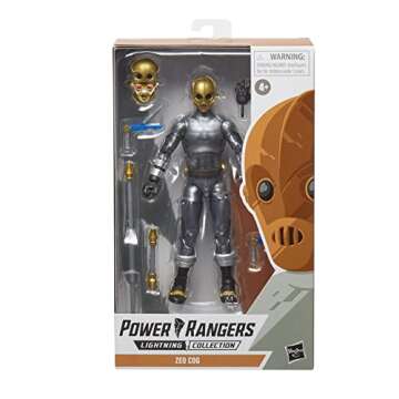 Power Rangers Lightning Collection Zeo Cog 6-Inch Premium Collectible Action Figure Toy with Accessories