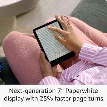 All-new Amazon Kindle Paperwhite Signature Edition 32GB - Fastest Kindle with Wireless Charging & Auto-adjusting Light