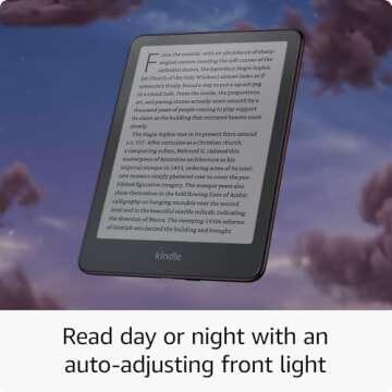 All-new Amazon Kindle Paperwhite Signature Edition (32 GB) – Our fastest Kindle with auto-adjusting front light, wireless charging, and weeks of battery life – Metallic Jade