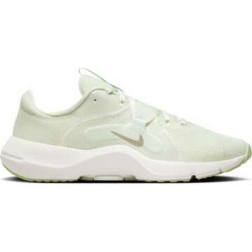 Nike in-Season TR 13 Women's Workout Shoes (FJ1544-100, Summit White/Sea Glass/Light Lemon Twist) Size 10.5