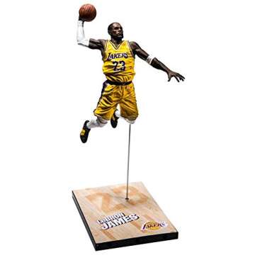 NBA 2K19 McFarlane Lebron James 7" Figurine 20th Anniversary Edition Action Figure