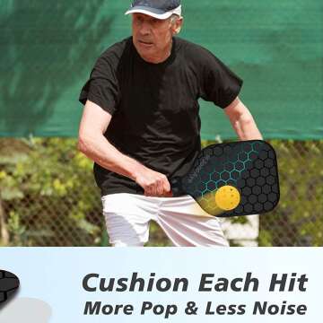 JoncAye Pickleball Paddles Set for All Players