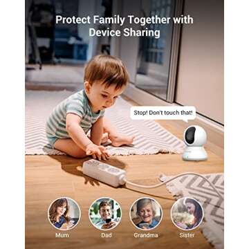 blurams 2K Indoor Security Camera for Home Security