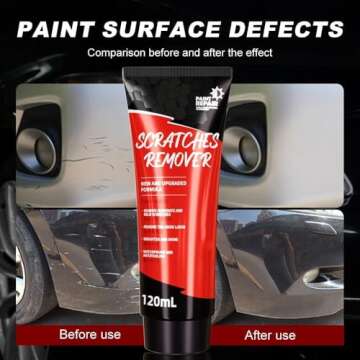 Scratch Remover for Vehicles,Car Scratch Remover,Car Scratch Repair Paste,Best Deep Scratch Remover for Cars,2024 Upgrade Car Paint Scratch Repair Kit for Car Various Surfaces (1PCS)