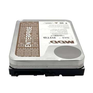 MDD MAXDIGITALDATA 20TB 7200RPM 256MB Cache SAS 12.0Gb/s 3.5inch Internal Enterprise Hard Drive (MDD20TSAS25672E) - [NOT a SATA HDD] (Renewed)