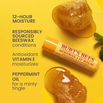 Burt's Bees Lip Balm - Natural Moisturizing Care