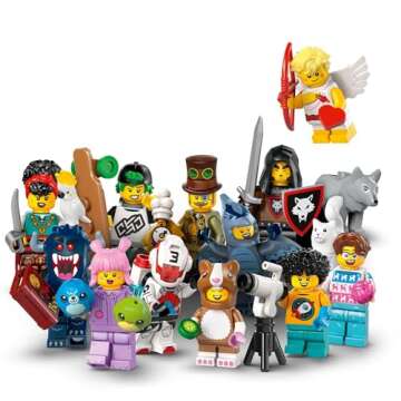 LEGO Minifigures Series 27 6 Pack - Multipack of Collectible Figures for Kids, Boys and Girls, Ages 5+ - Mystery Blind Box of 12 Possible Minifigures - Gift Idea for Birthdays or Events - 66795