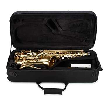 Jean Paul AS-400 Alto Saxophone - Golden Brass Lacquered