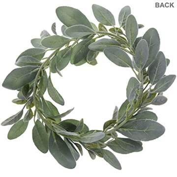 Hobby Lobby Home Decor Green Lamb's Ear Wreath for Weddings Or Events