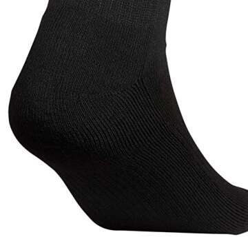 Cushioned Athletic Crew Socks with Arch Support