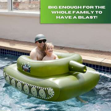 The Original Pool Punisher Inflatable Pool Float