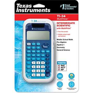 Texas Instruments TI-34 MultiView Scientific Calculator