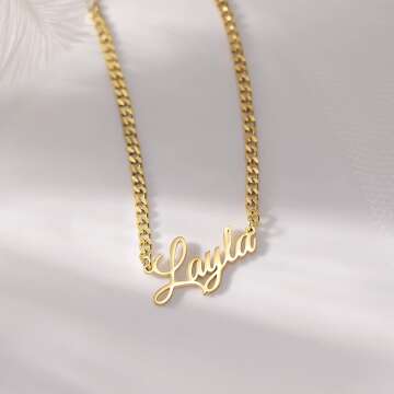 Custom Name Necklaces for Women