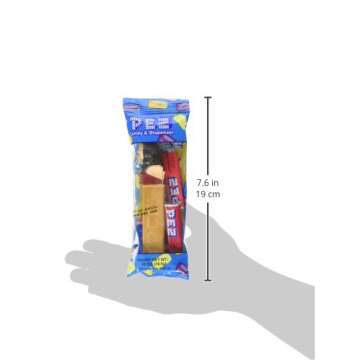 PEZ Candy Dc Comics Justice League Assortment Candy Dispensers, 6.96 Ounce (Pack of 12)