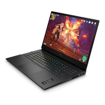 HP Omen Gaming Laptop | 17.3" QHD 165 Hz Refresh Rate | Core i9-13900Hx | GeForce RTX 4080 | 32GB DDR5 RAM | 1TB SSD | Wi-Fi 6E | RGB Backlit Keyboard | Shadow Black | Windows 11 Home (Renewed)