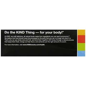 KIND Bars, Blueberry Vanilla Cashew, Healthy Snacks, Gluten Free, 5g Protein, 12 Count