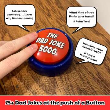 Funny Dad Jokes Gift - 75+ Hilarious Jokes at Your Fingertips