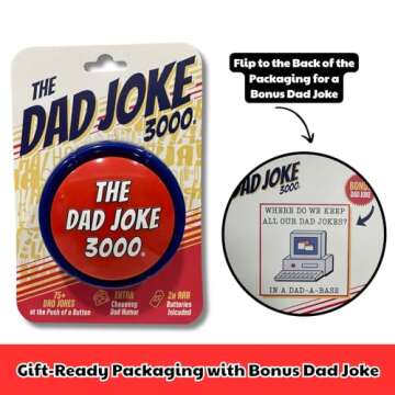 Funny Dad Jokes Gift - 75+ Jokes for Dads