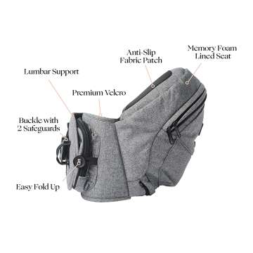 Tushbaby Hip Seat Baby Carrier