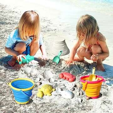 Collapsible Beach Sand Toys for Kids - Aclarastra