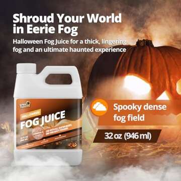 32 oz Fog Machine Liquid Smoke - Perfect for Halloween & Events