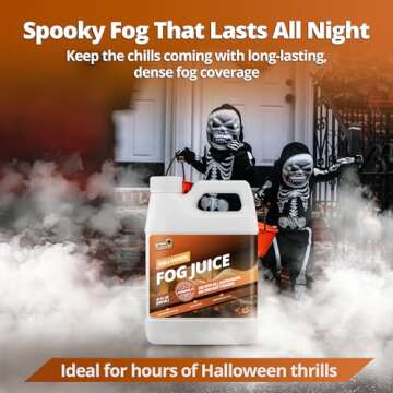 Fog Machine Liquid Smoke for Halloween Fun