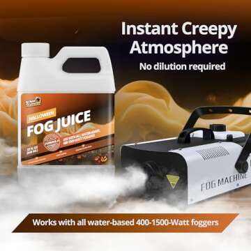 Fog Machine Liquid Smoke for Halloween Fun