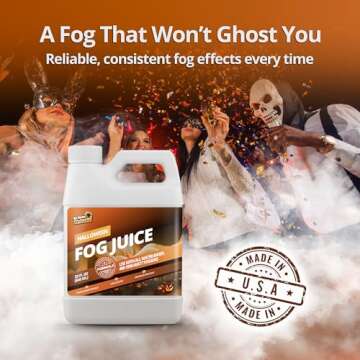 Fog Machine Liquid Smoke for Halloween Fun