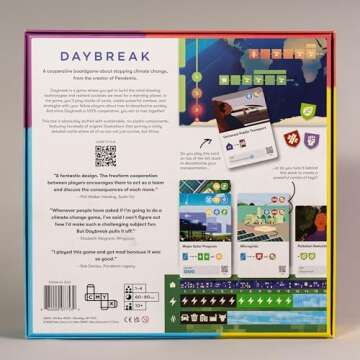 CMYK Daybreak - A Cooperative Game About Stopping Climate Change, from The Creator of Pandemic