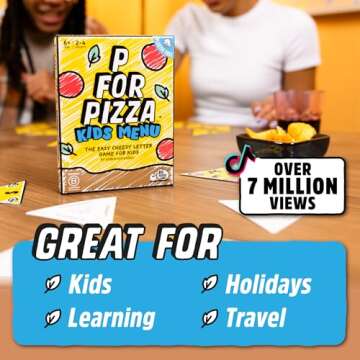 P for Pizza XXXXtra Hot | The Viral Game in a New Version | Travel Card Game, Perfect for Holidays, Camping and Birthdays