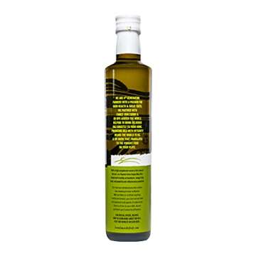 Farm To Market Organic and NGMO Cold Pressed 100% Pure Extra Virgin Olive Oil, Healthy, Chemical Free Oil Loaded with Healthy Antioxidants