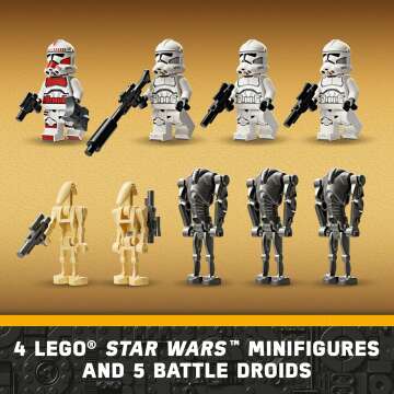 LEGO Star Wars Clone Trooper Battle Pack for Kids