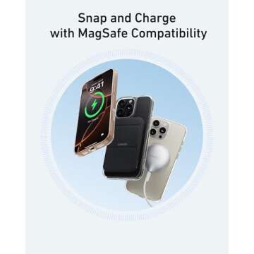 Anker MagGo Clear Magnetic Phone Case for iPhone 16 Pro Max, Ultra-Slim and Durable Protective Cover, iPhone Case Compatible with MagSafe, Clear Case Exclusively Designed for iPhone 16 Pro Max