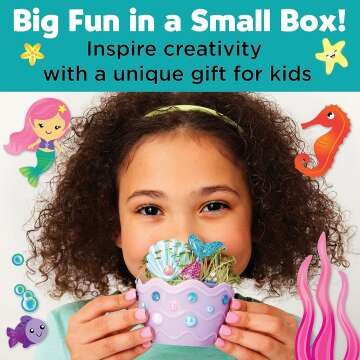 Magical Mermaid Terrarium Kit for Kids