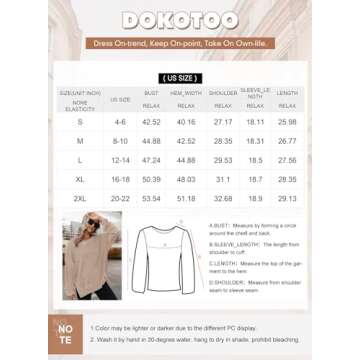 Oversized Waffle Knit Sweatshirt for Women - Dokotoo