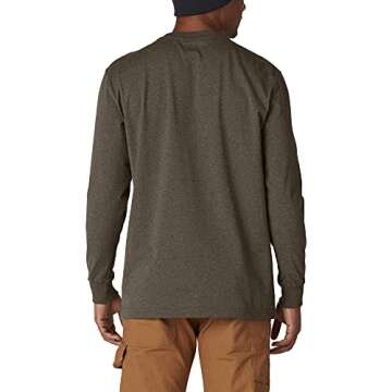 Dickies Men's Heavyweight Crew Neck - Chocolate Brown