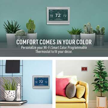 Wi-Fi Smart Color Thermostat by Honeywell