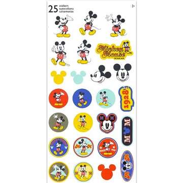 Disney Minnie and Mickey Mouse Imagine Ink Book Bundle with Mickey Mouse Stickers and Mess-Free Markers