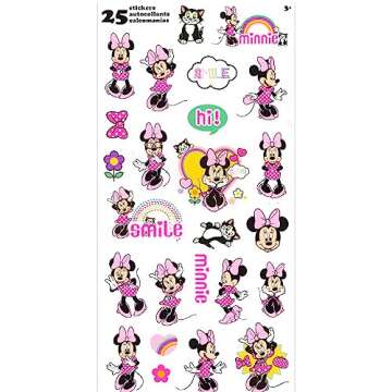 Disney Minnie and Mickey Mouse Imagine Ink Book Bundle with Mickey Mouse Stickers and Mess-Free Markers