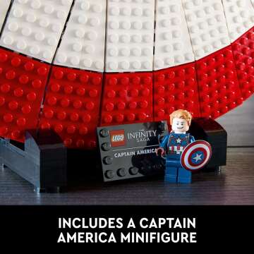 LEGO Marvel Captain America’s Shield Model Kit